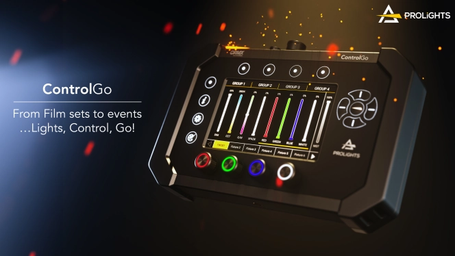 PROLIGHTS presenta ControlGo: il controller definitivo, portatile e multifunzionale 
